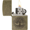Zippo Classic 29149 — матовая металлическая зажигалка